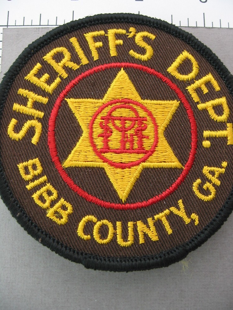 Georgia BIBB COUNTY SHERIFF'S DEPT. Patch