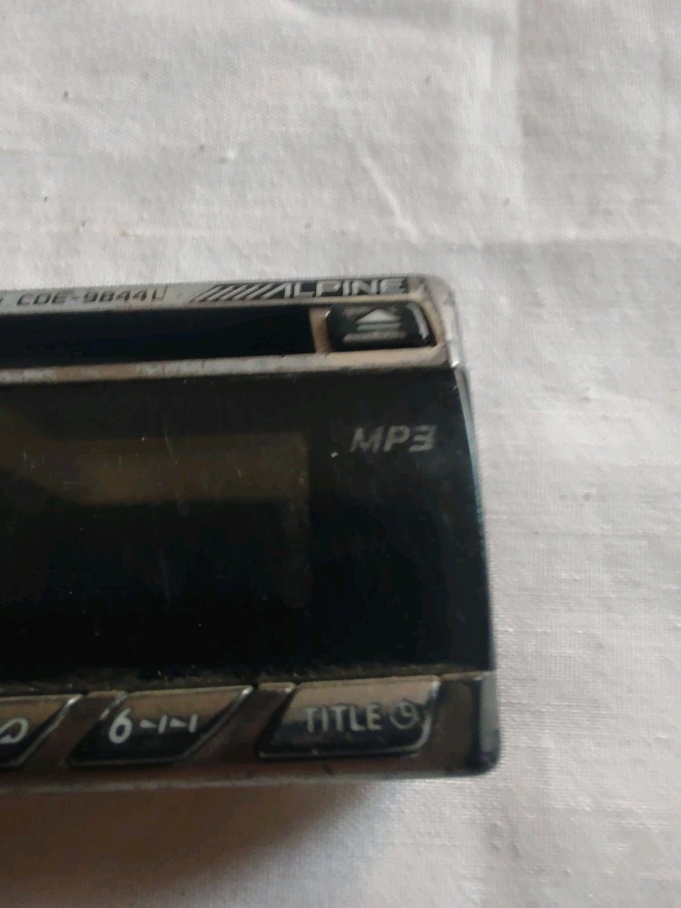 ALPINE CDA-9844L CAR STEREO FACEPLATE