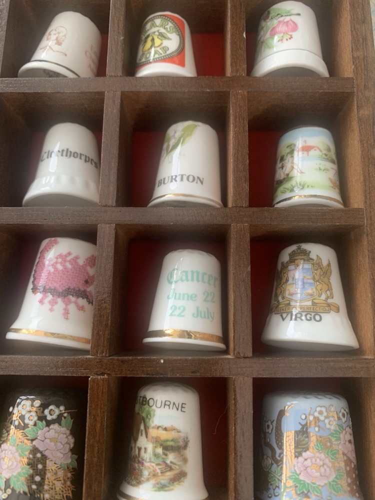 48 X Bone China Thimbles.
