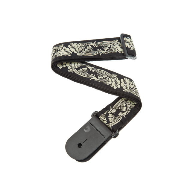 D'Addario Woven Guitar Strap; Rainforest design