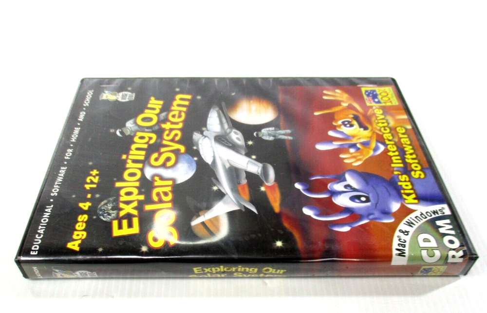 Exploring Our Solar System Kids Interactive Software CD Rom Win/MAC Nodtronics