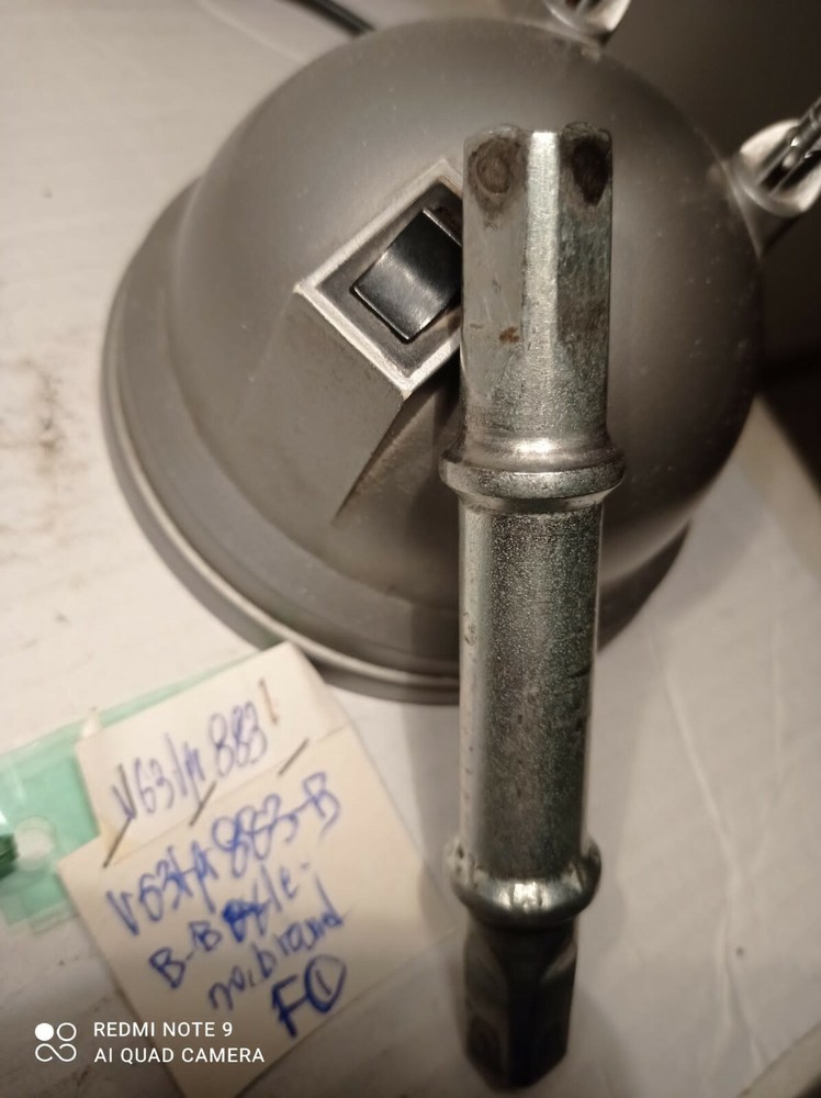 RACING BOTTOM BRACKET SPINDLE ASSE MOVIMENTO CENTRALE VINTAGE