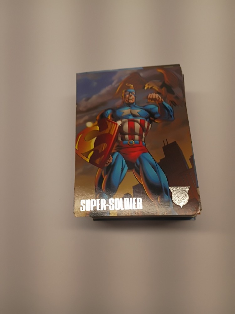 1996 Marvel vs DC Comics Amalgam Trading Cards COMPLETE BASE SET #1-90  Fleer