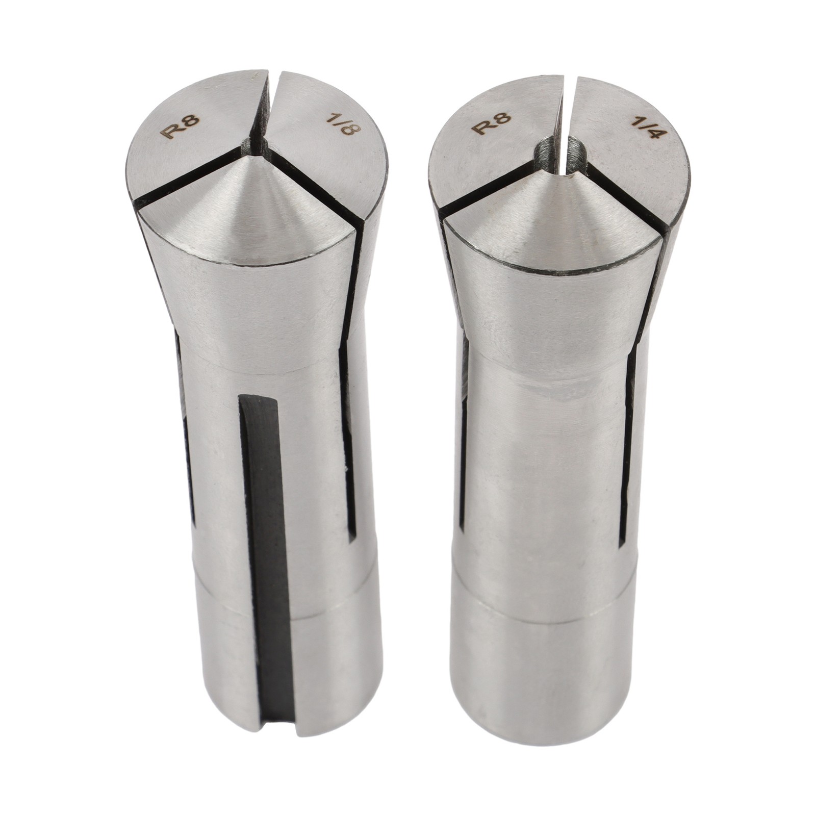 8PC R8 Collet Set 1/8" 1/4" 3/8" 1/2" 5/8" 3/4" 7/8" High Precision