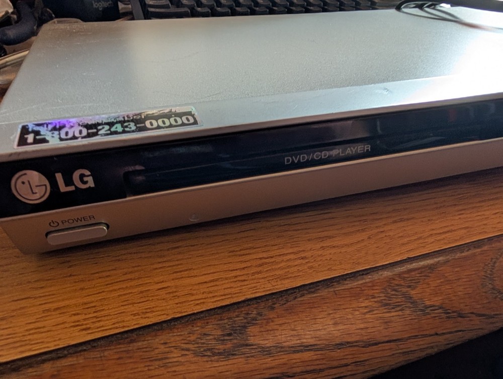 LG DN788 DVD Player USB media host no remote