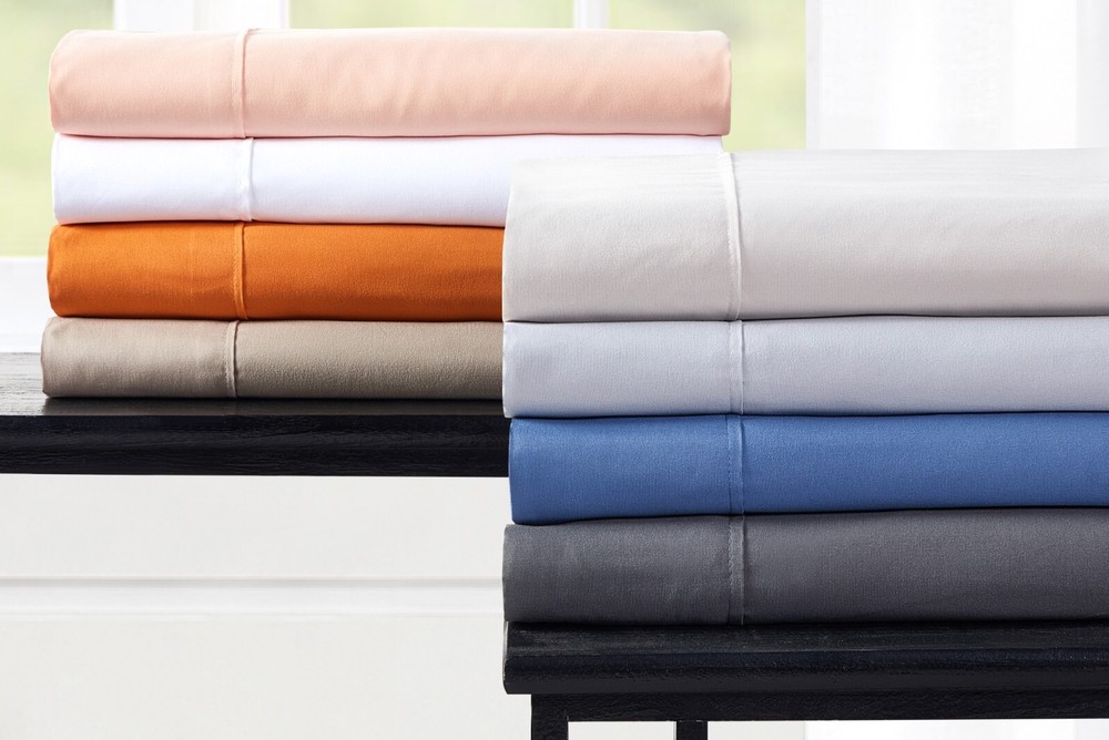 Bamboo 2000 Thread Count 6-Piece Sheet Set with SnugGrip - Soft, Organic