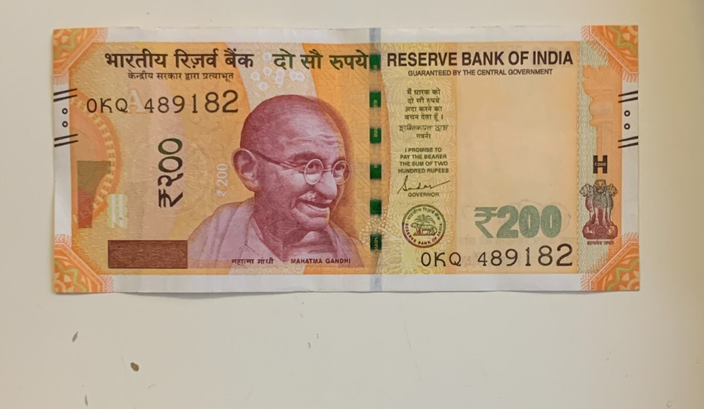 2024 India 200 rupees notes