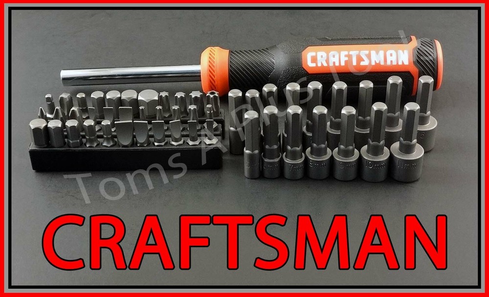 CRAFTSMAN HAND TOOLS 50pc Magnetic Torx Handle Screwdriver / Nut driver set  !!