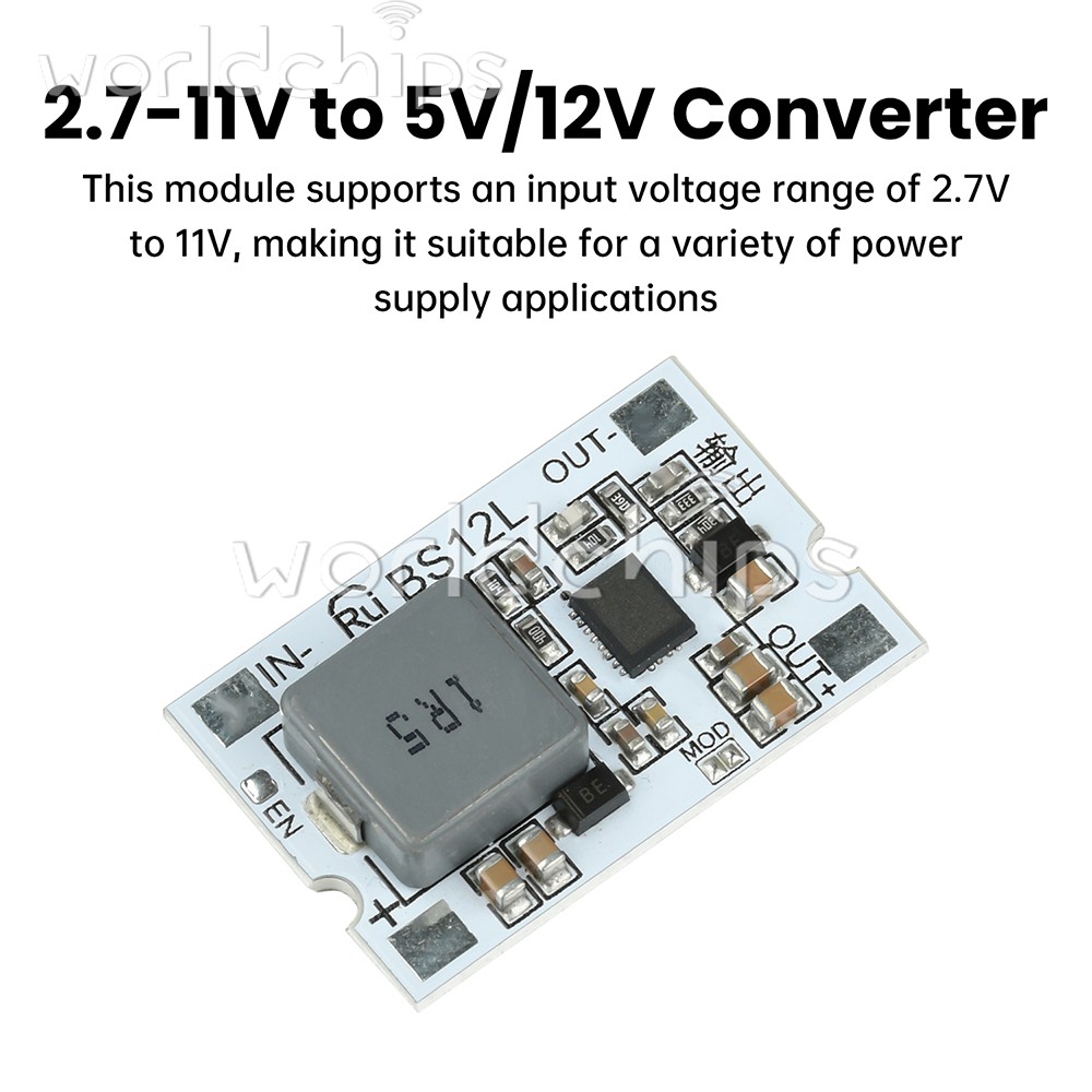 35pcs DC-DC Boost Module 2.7-11V to 5V/12V 10A Conveter Mini Step-Up Module
