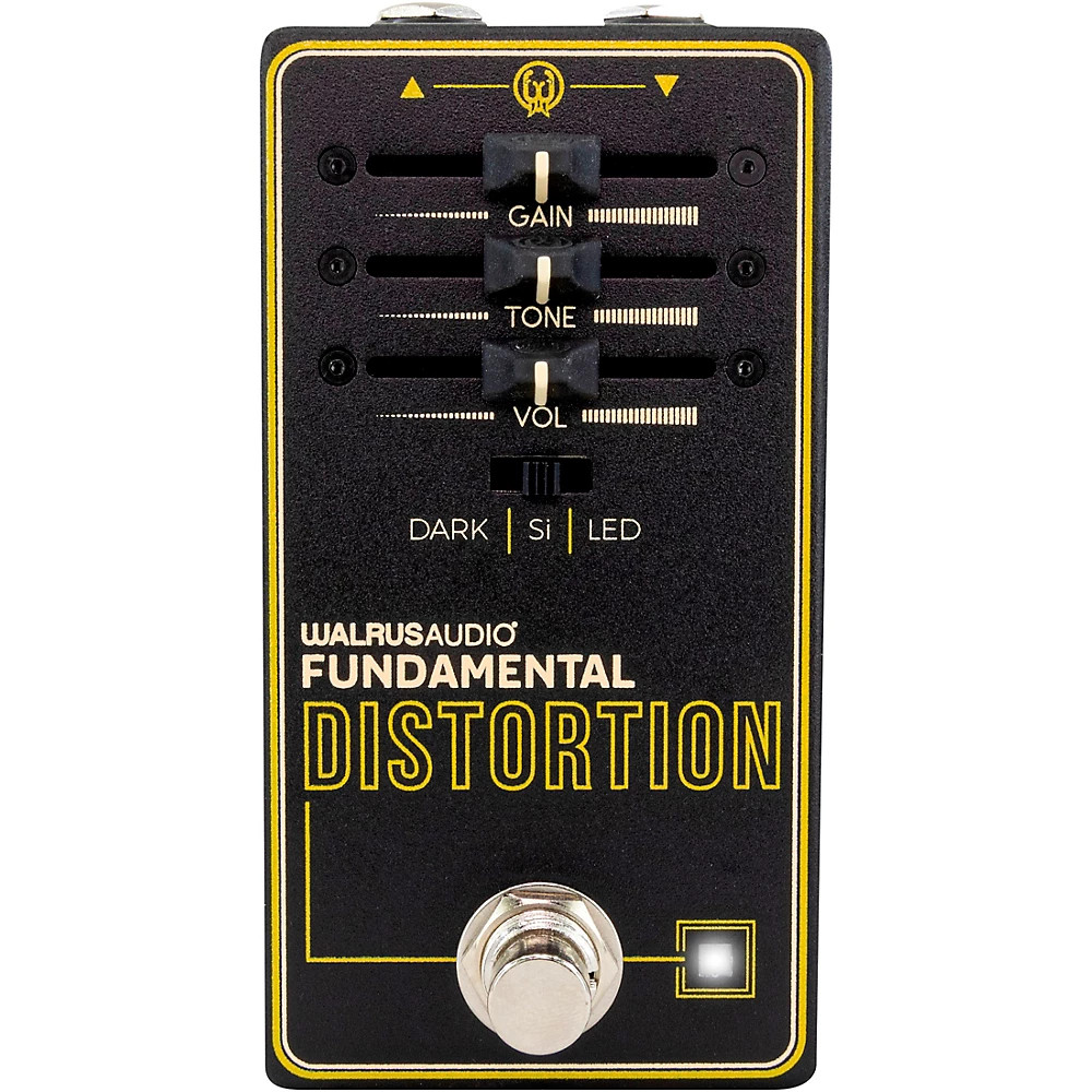 Walrus Audio Fundamental Series: Distortion Effects Pedal Black
