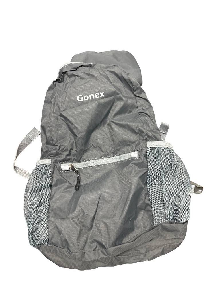Gonex Ultra Lightweight Packable Backpack 20L Daypack Handy 20L, Grey.