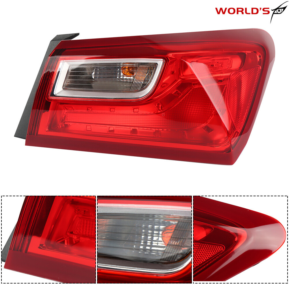 For 2016-2021 Chevy Malibu Outer Tail Light Assembly Replace Passenger RH Side