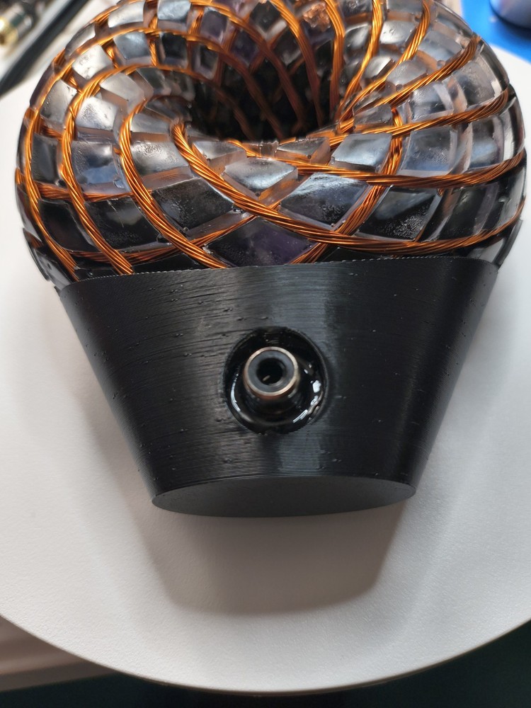 TEN Elements Torus PEMF Rodin Coil Frequency Generator.