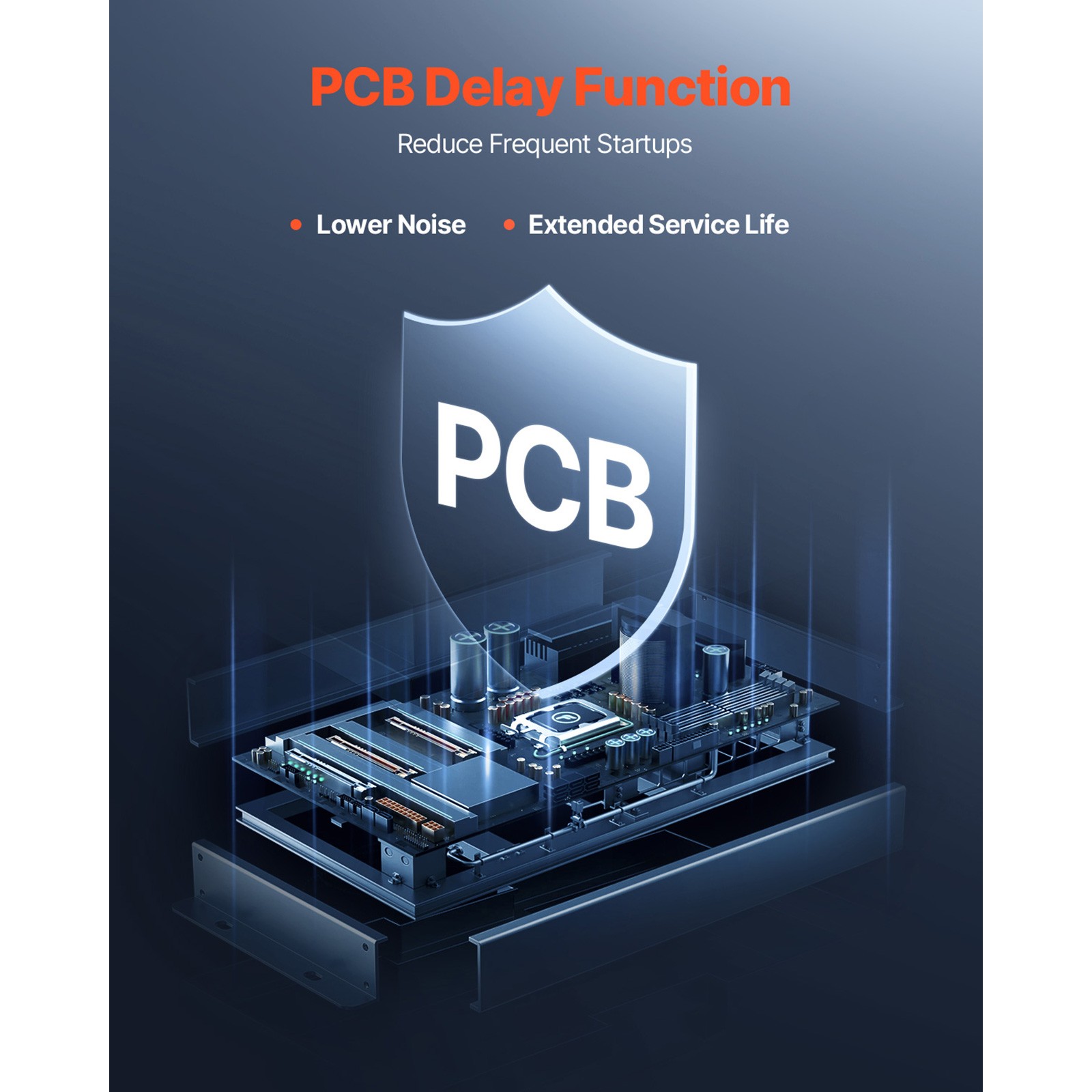 Macerator Pump 900W 48 GPM Flow 40 ft Head Lift Pump Toilet Basement Sink