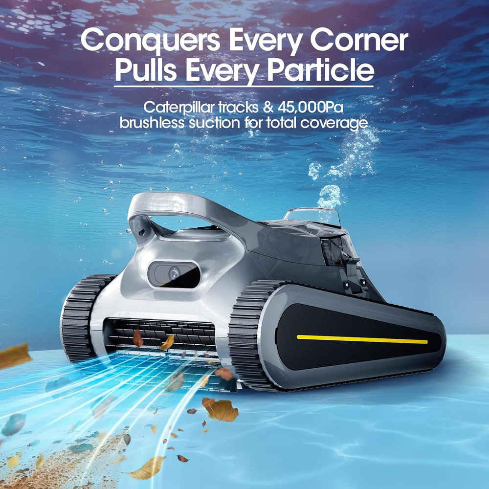 Pool Cleaner 3 Modes Automatic Pool Robot for Inground & Above-Ground Pools