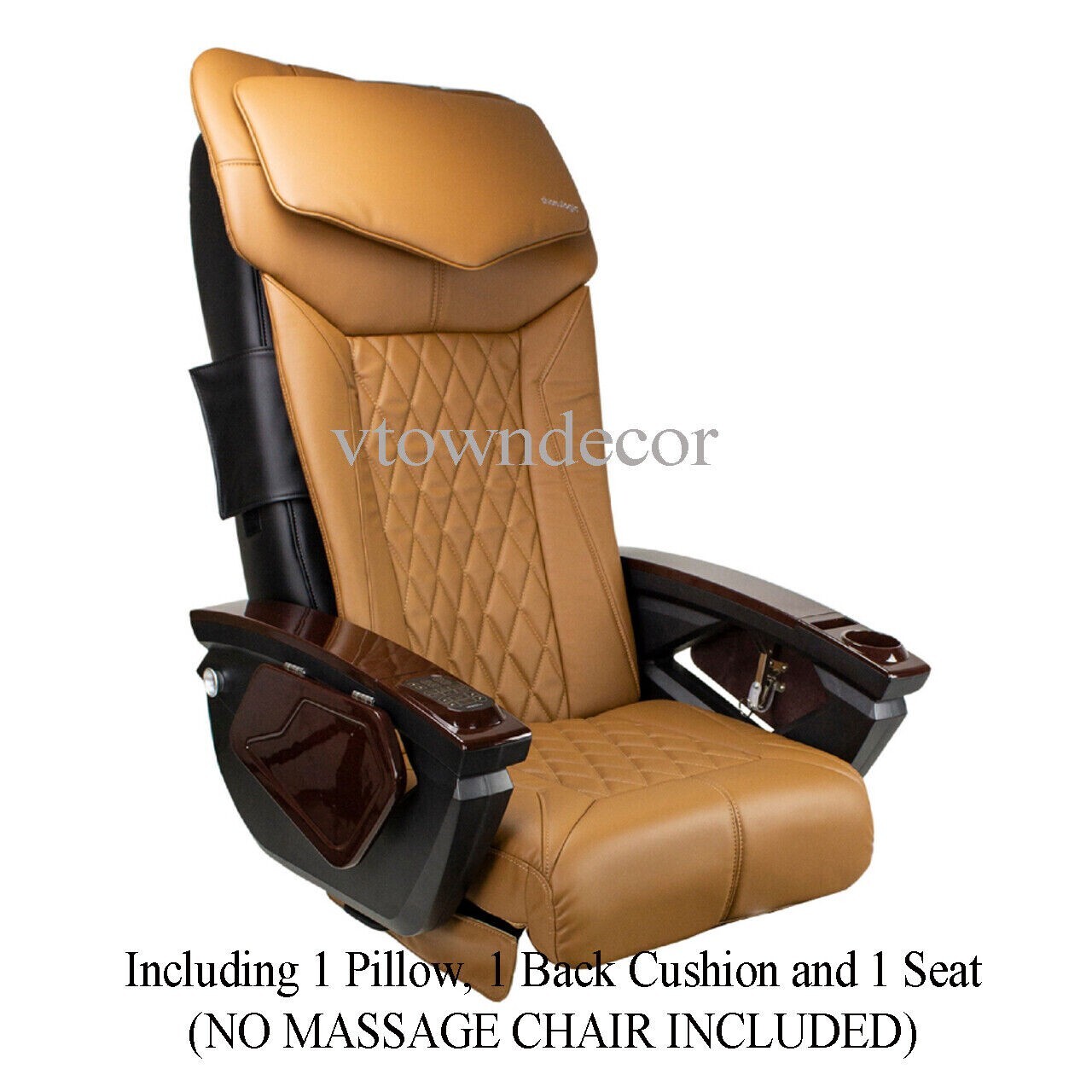 Leather pad Set/Upholstery/Back Pillow Seat for Massage Spa Pedicure Chair LX22