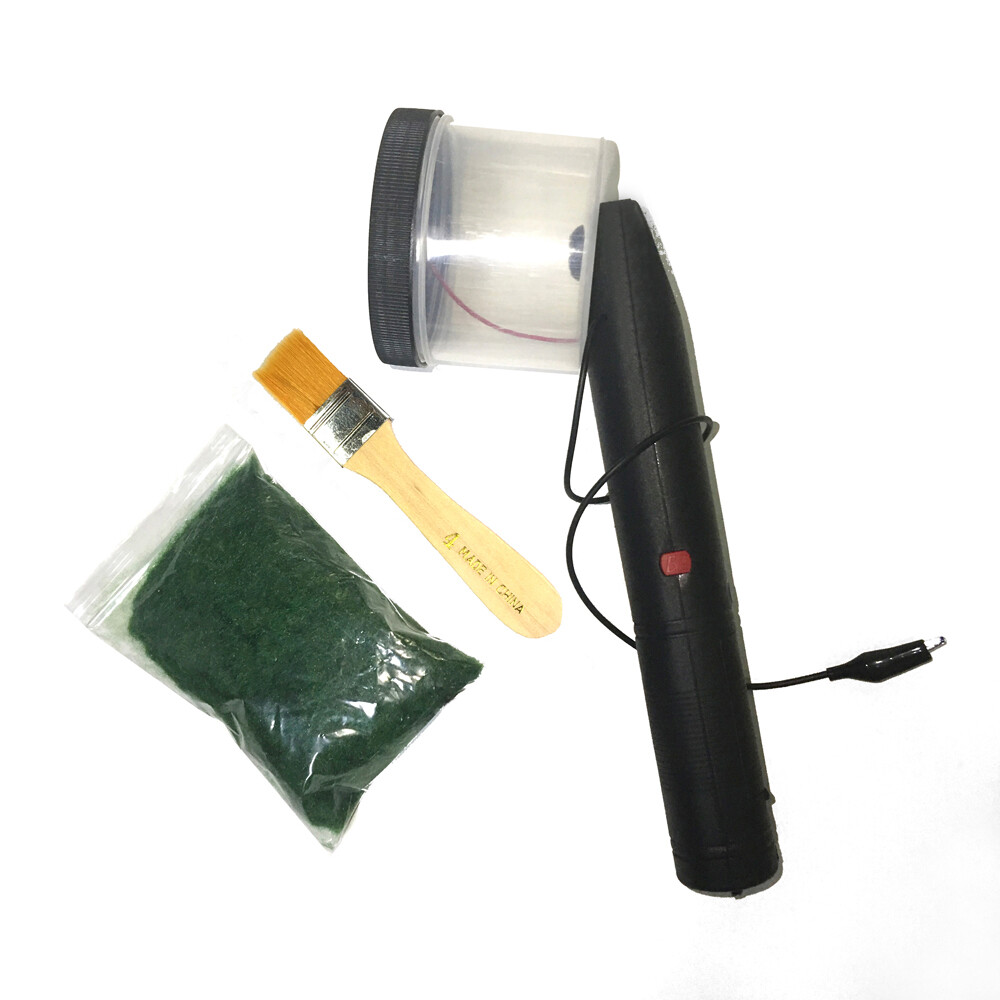 Flocking Machine Static Grass Applicator Scenery Modelling Grass Master Handheld