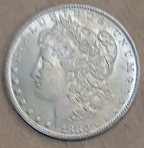 Lot of Clad Restrike Copies of US Silver Morgan Dollars