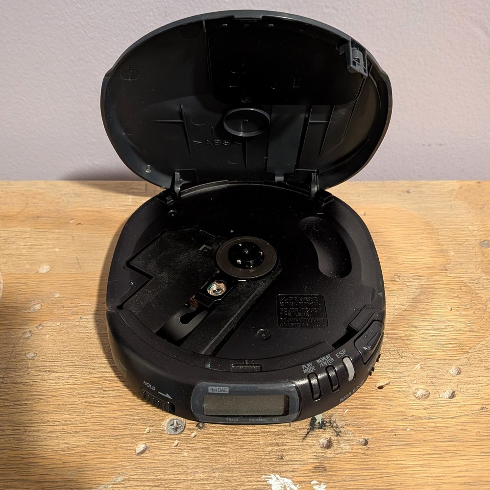 Sony Discman D-245 Portable CD Player, Tested, Working