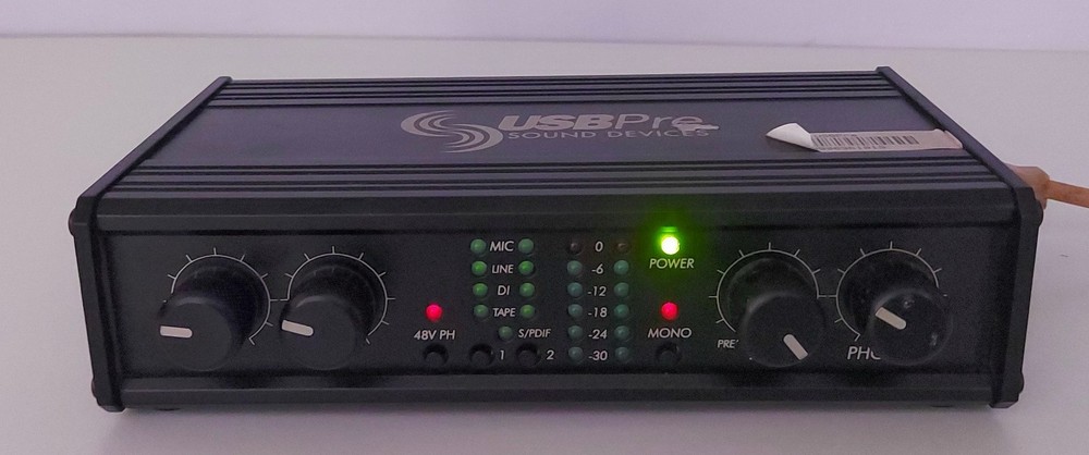 USBPre 2 Portable 2-Channel USB Audio Interface