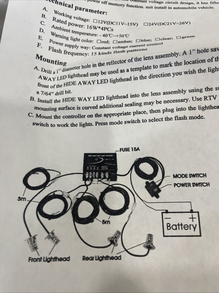 speedtech lights LTE-37B/LED