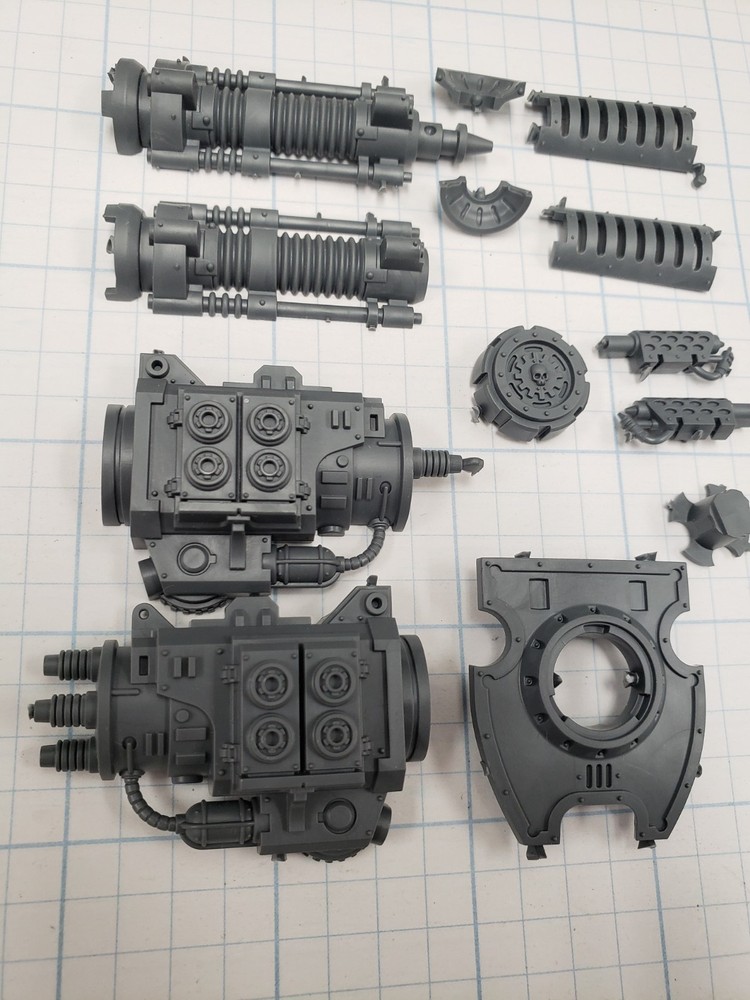 40k Imperial Knights Bits Questoris Defender Conversion Beam Obliterator E01