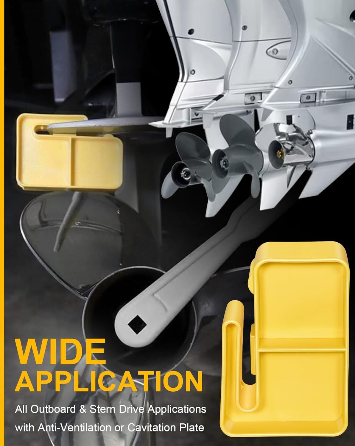 Prop Stop Propeller Stop Prop Block for All Outboard & Stern Drive Applications