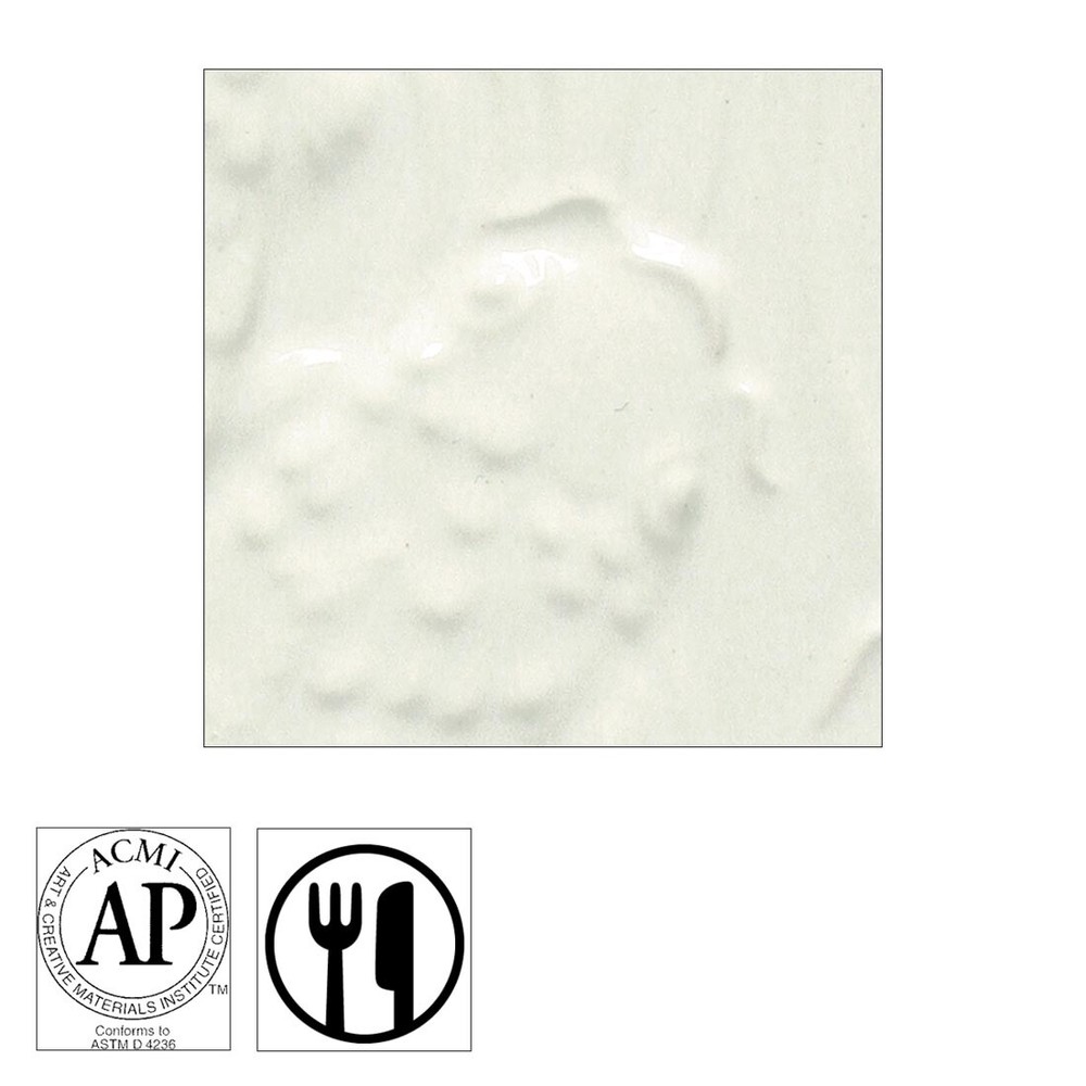 AMACO Gloss Glaze Opaque White Pint