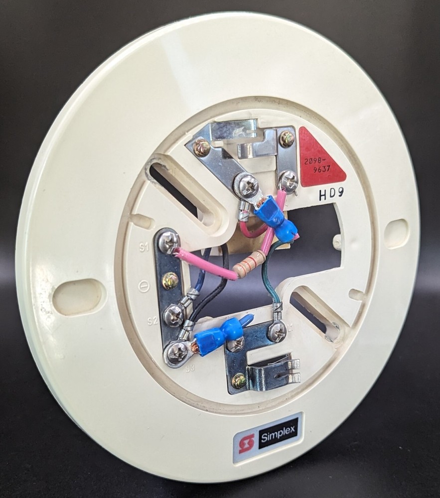 SIMPLEX 2098-9637 Fire Alarm Detector Base SAME DAY SHIPPING