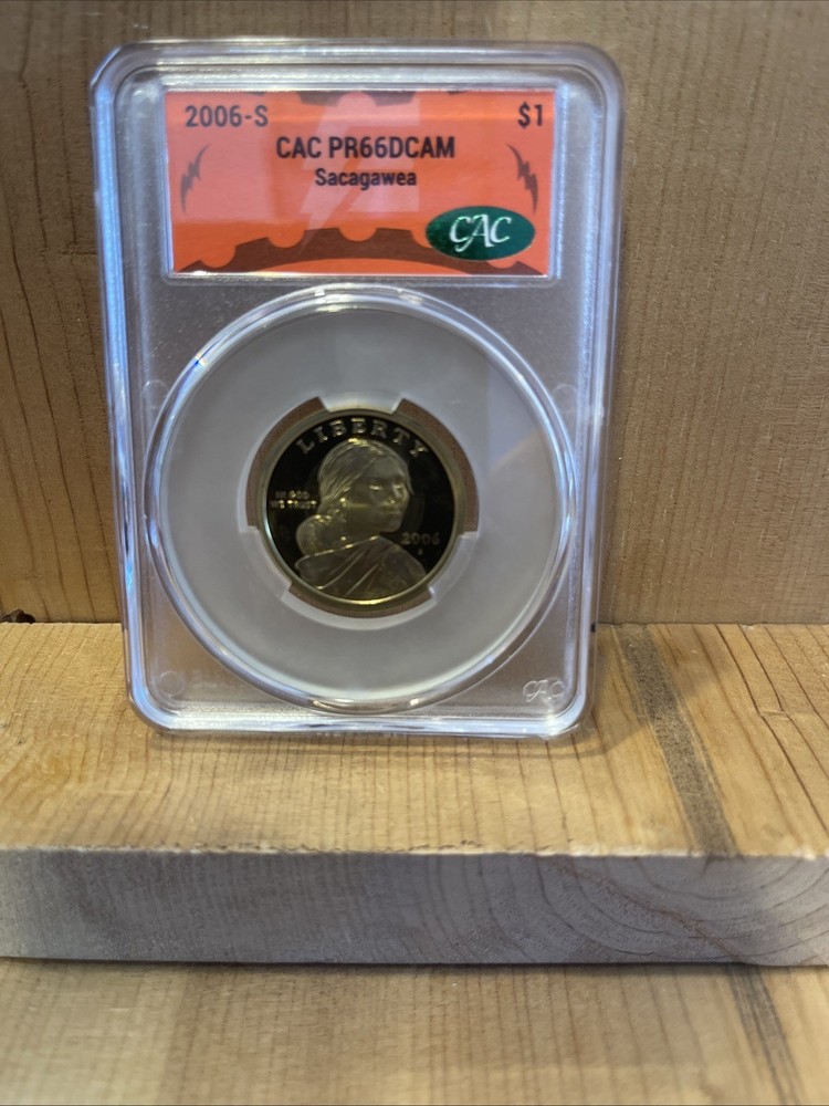 2006 S Proof Sacagawea Dollar CAC PR66 DCAM