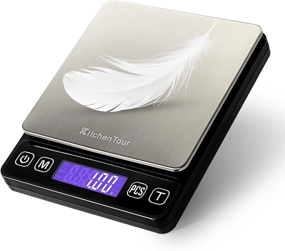 KitchenTour Digital Kitchen Scale - / High Accuracy Precis