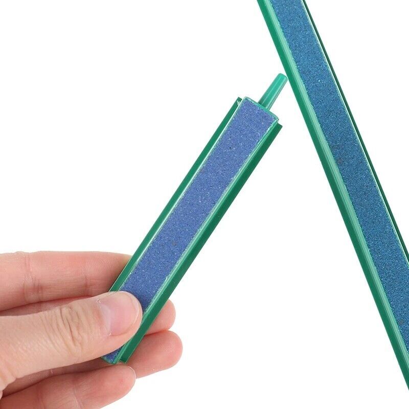 2/4 Air Sand Stone Bubble Curtain Bar Aquarium Fish Tank Aerator Oxygen Air Pump