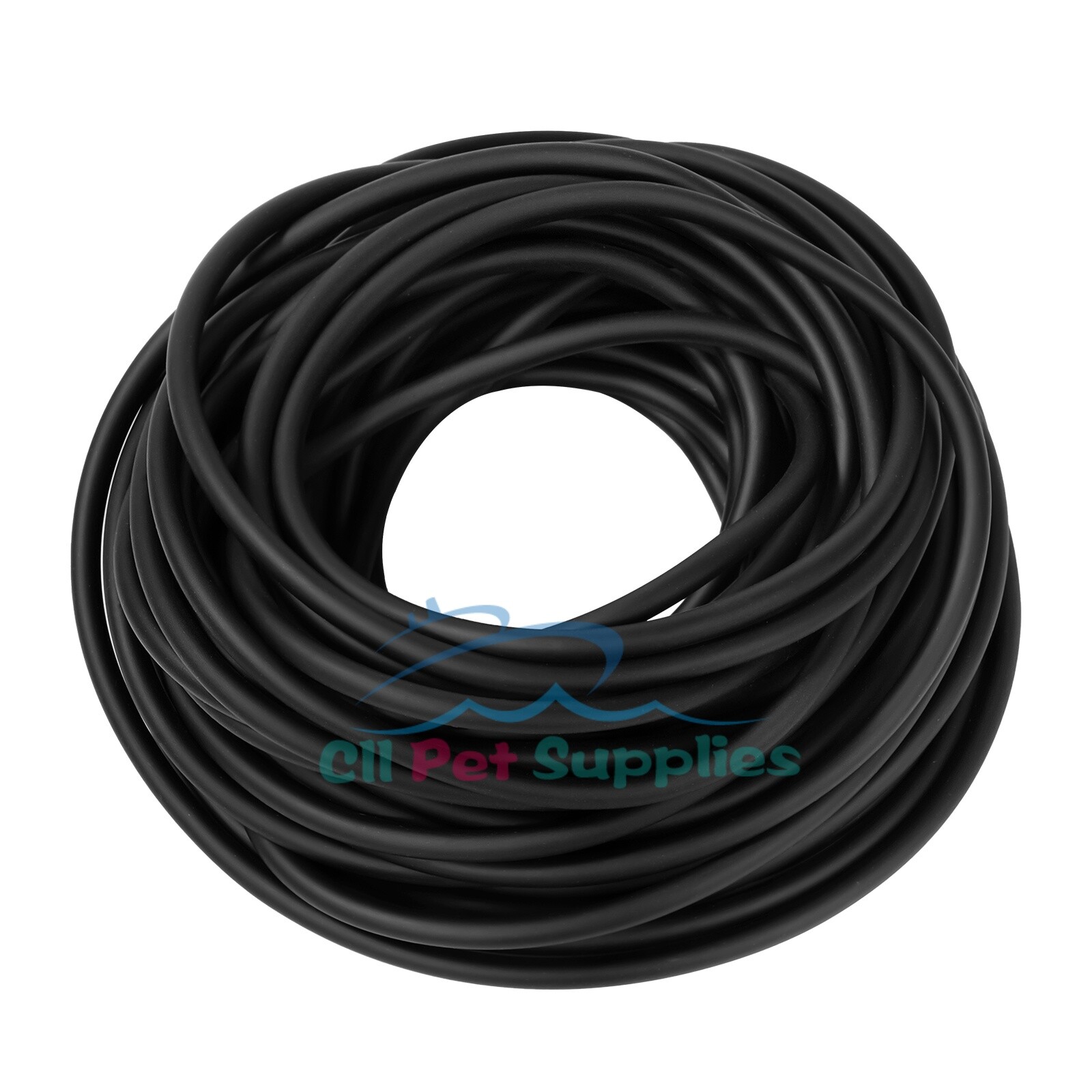 AQUANEAT Aquarium Black Airline Tubing 50/100 Feet Standard 3/16” Tubing