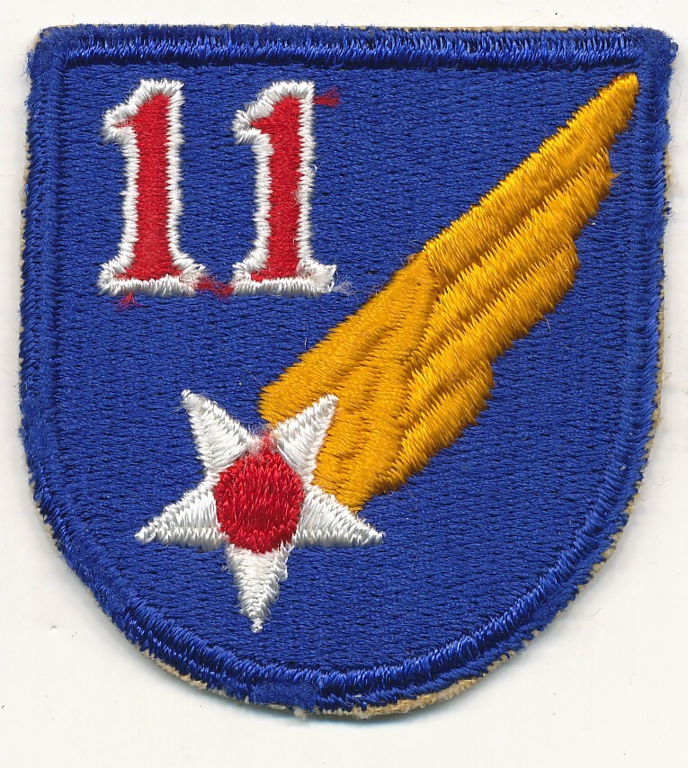 11th Air Force US Army Air Force patch real WWII make USAAF
