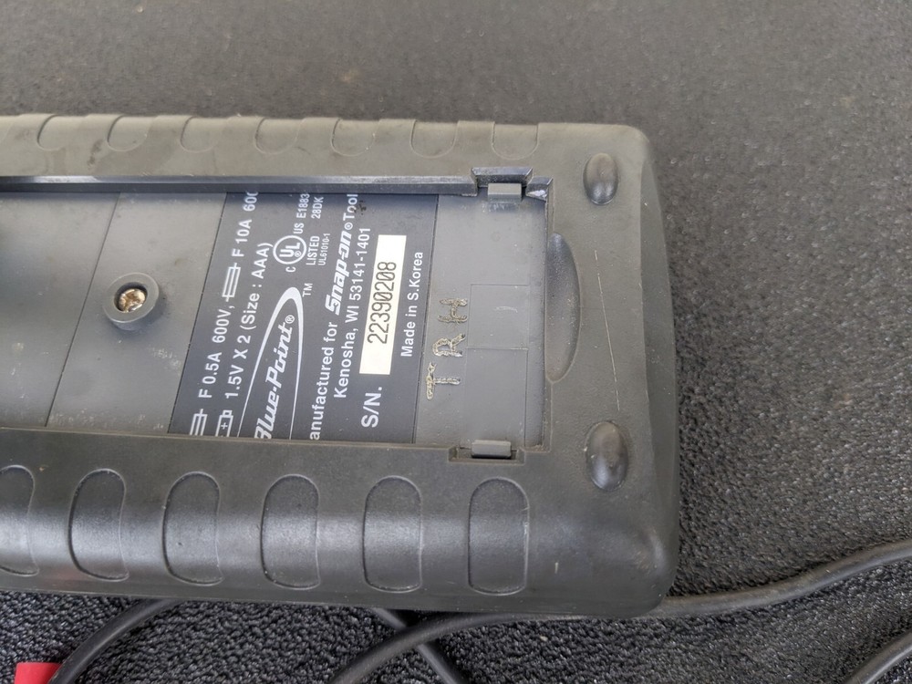 #bk269 Blue Point DMSC683MP Multi-meter