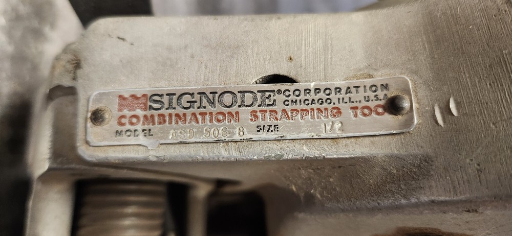 Signode ASD 506 8 1/2" Combination Steel Strapping Tool.