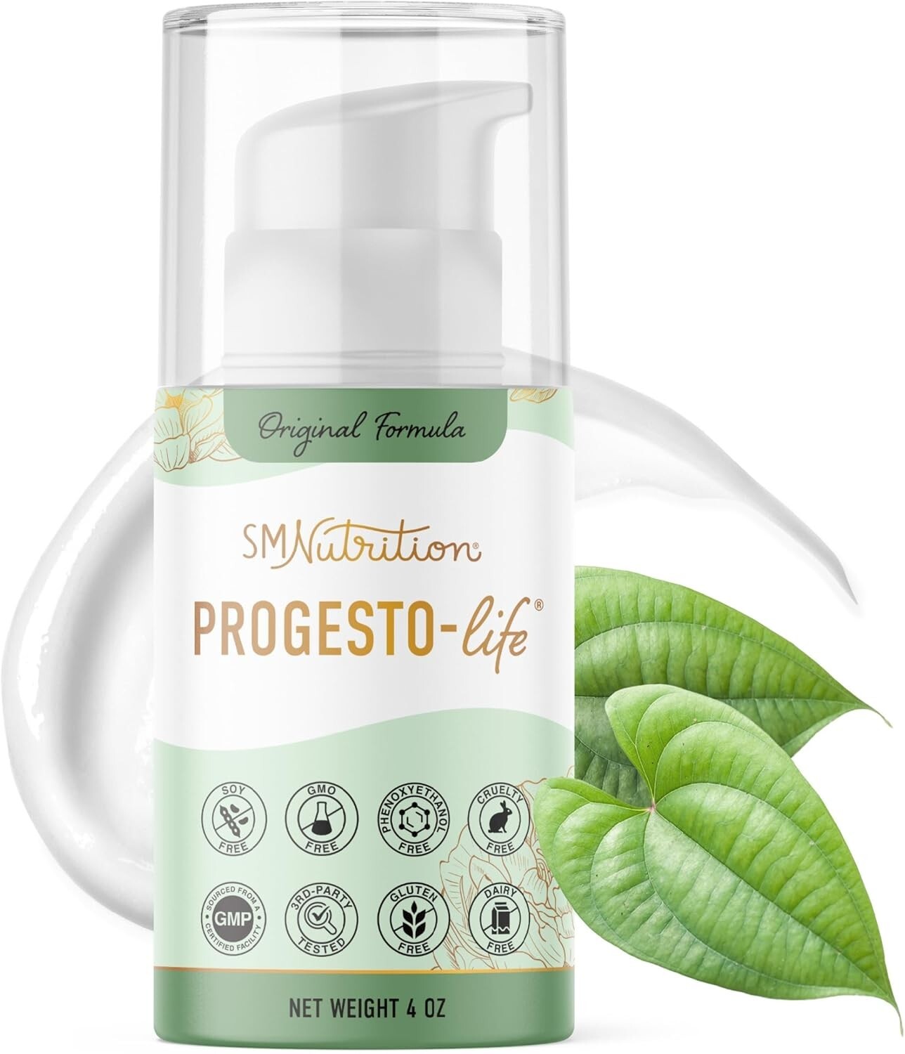 Progesterone Cream for Women 2000mg USP Micronized Progesterone for Balance 4oz