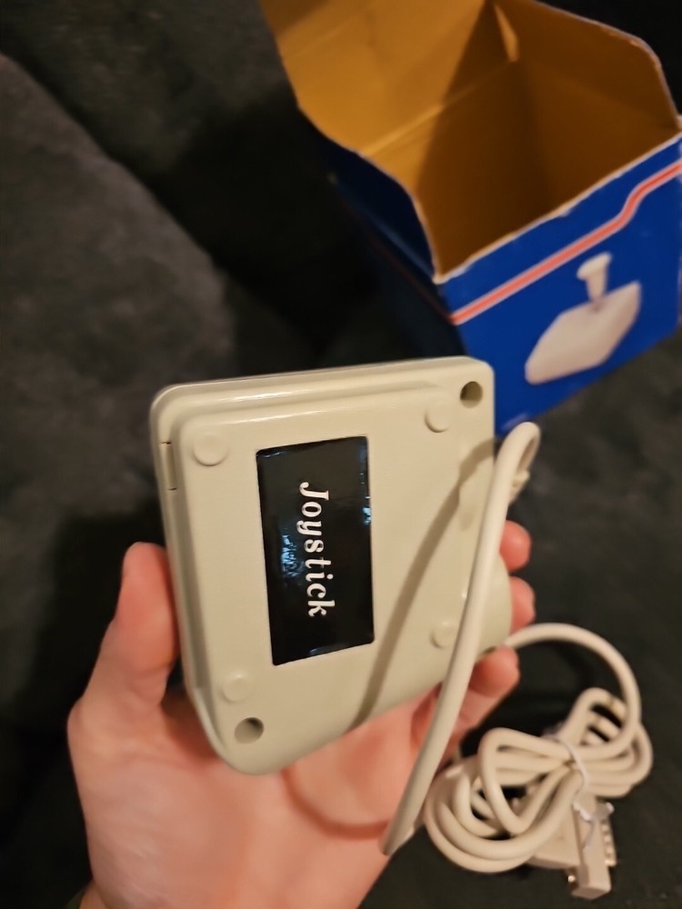 Vintage PC Accessories Wired Joystick Gaming Controller 2 Button Model 19005 HTF