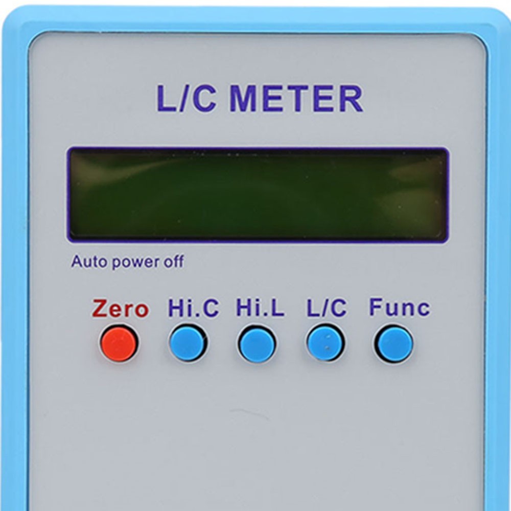 Inductance Capacitance Meter L C Meter Electric ABS Multimeter Accessory