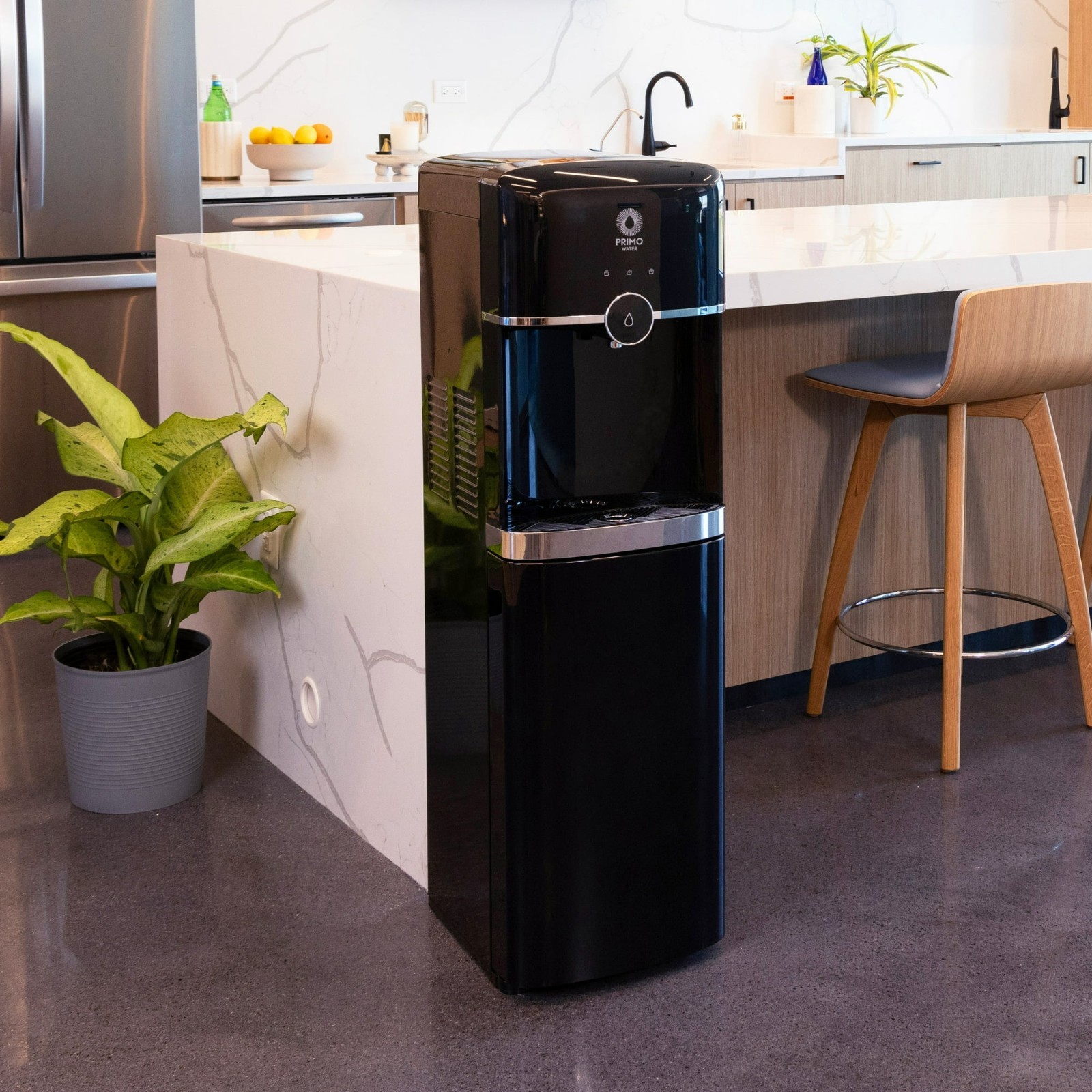 Brand New Primo Smart Touch Bottom Load Water Dispenser Hot Cold Black 601242-C