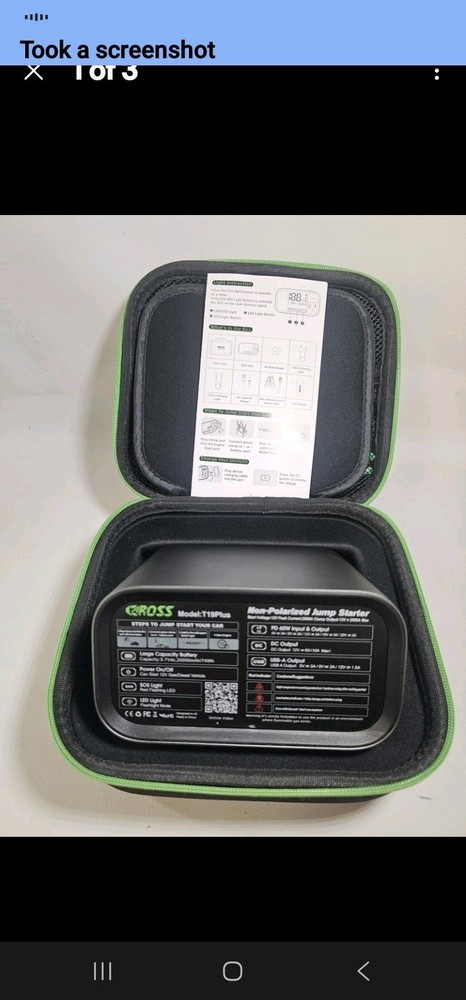 CAROSS T19PLUS Car Jumper Box