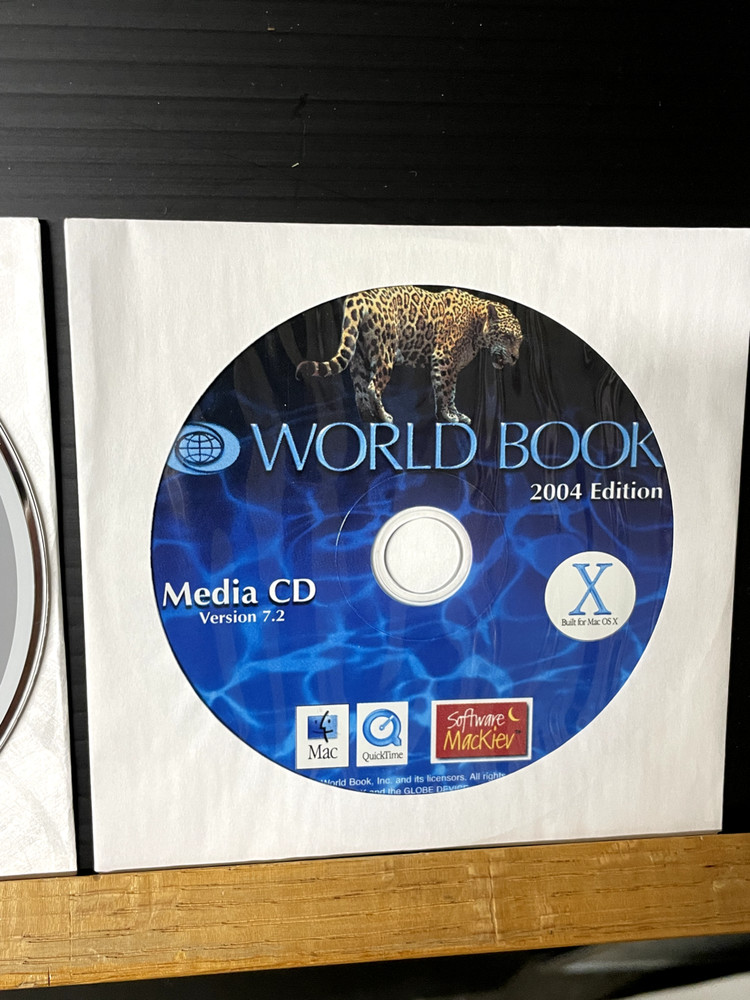 Apple eMac Mac OS X 10.3.4 Software Installation DVD 2 DVD's