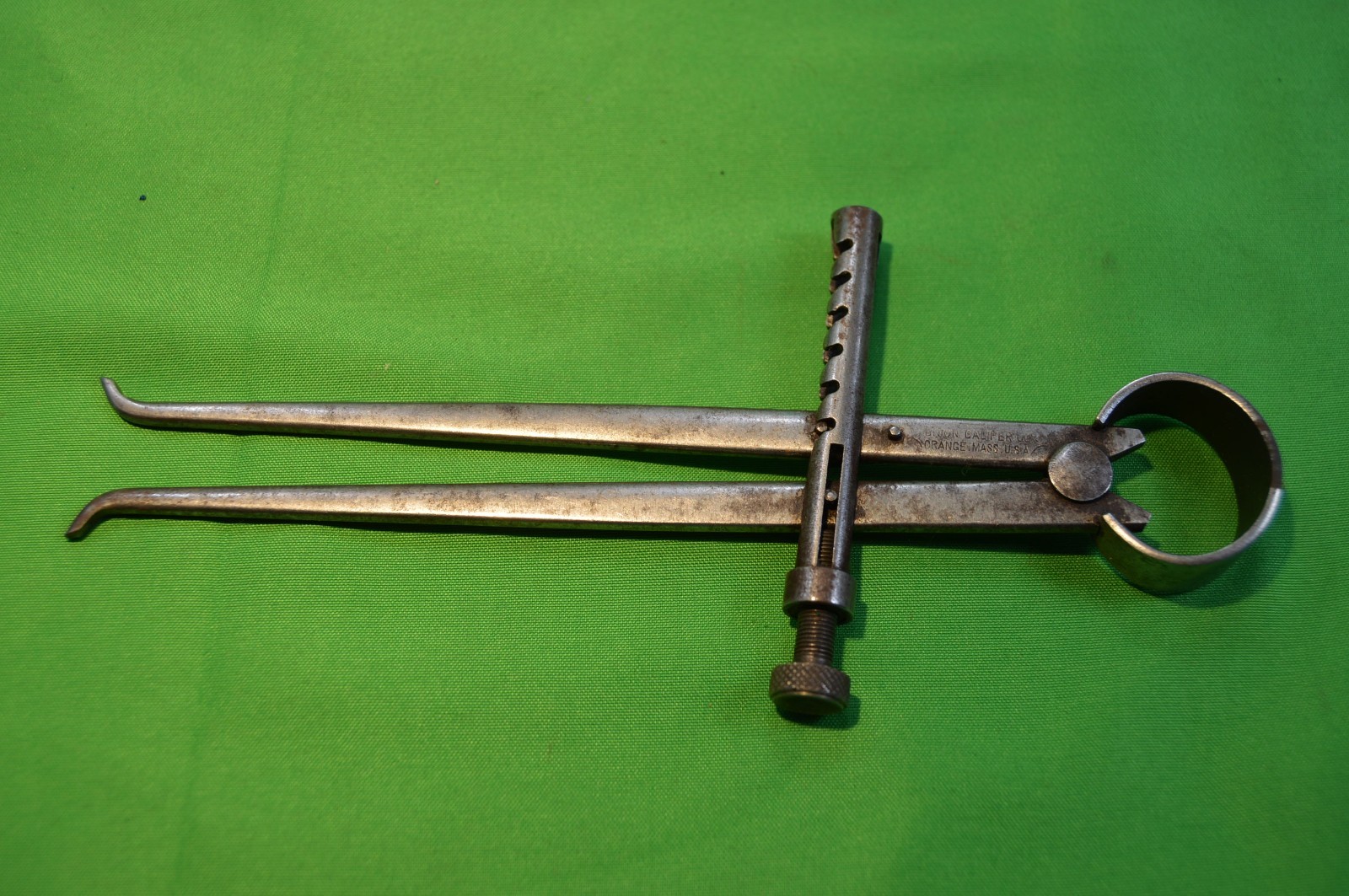 Vintage Union Caliper,Spring Loaded Screw Adjustment,Rare Machinist Tool,USA,Y