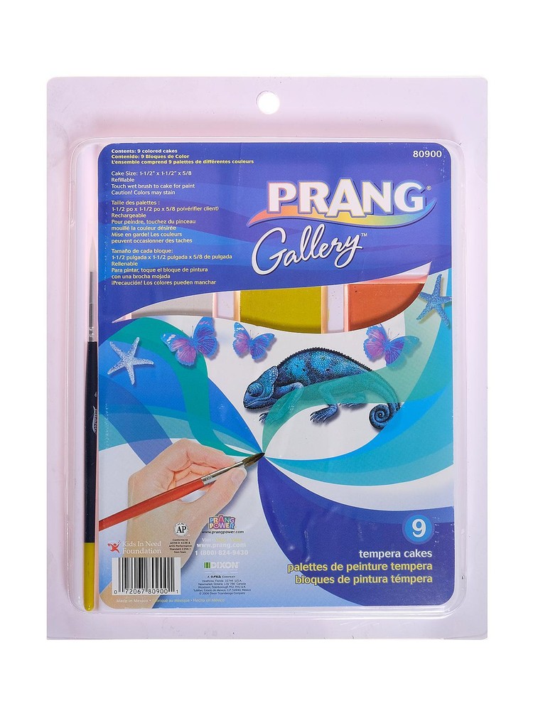 Prang Tempera Cake Set - tempera set