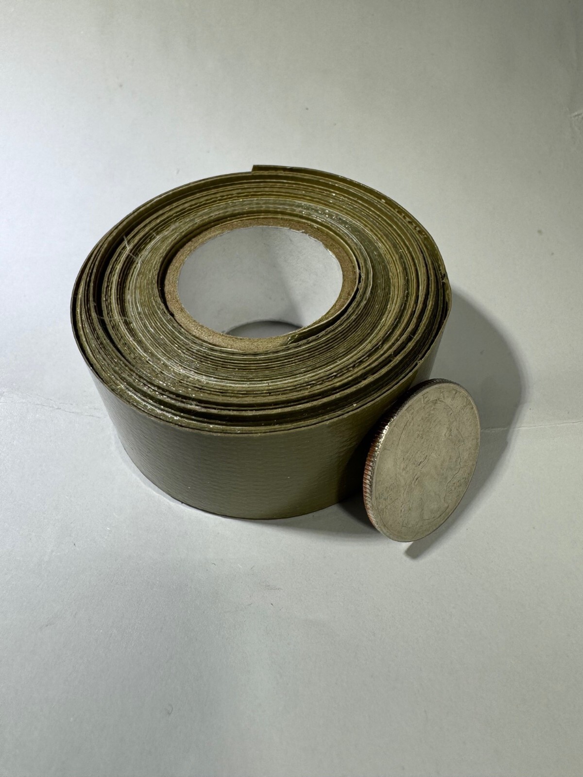 Polyken Survival Pack Tape 100MPH Military Grade Duct Tape Olive Drab 1in x 5yds