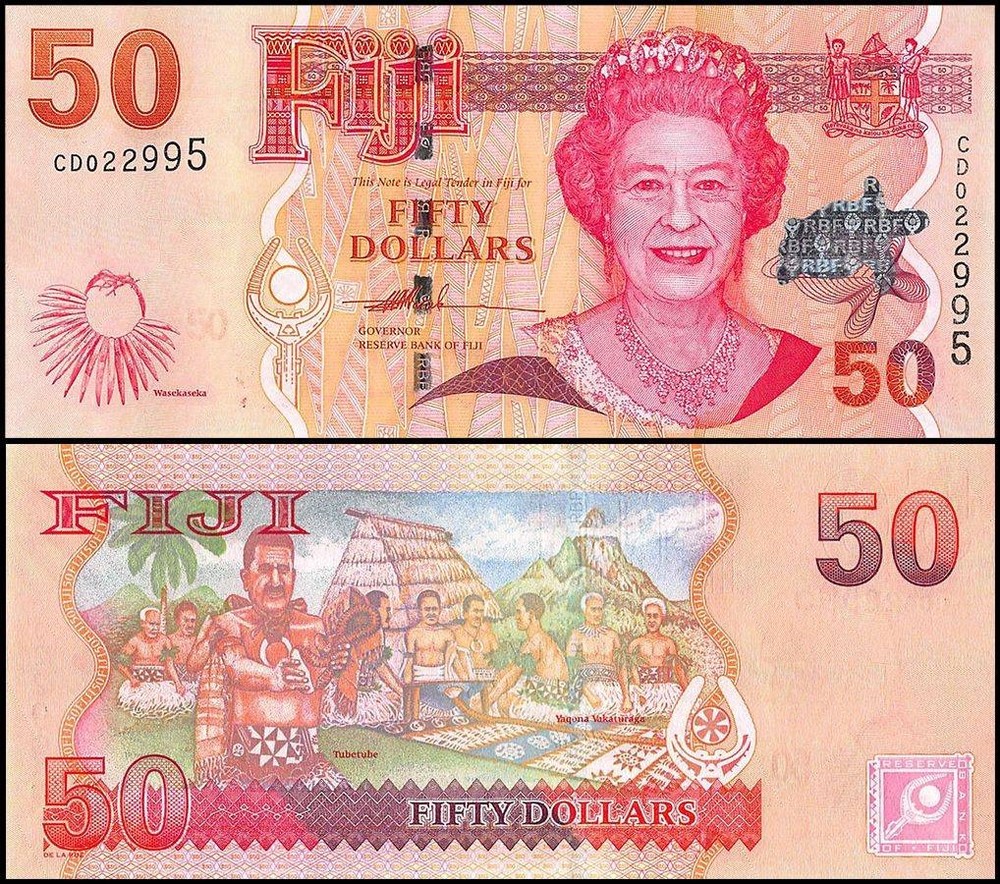 Fiji 50 Dollars, 2007 ND, P-113a, UNC