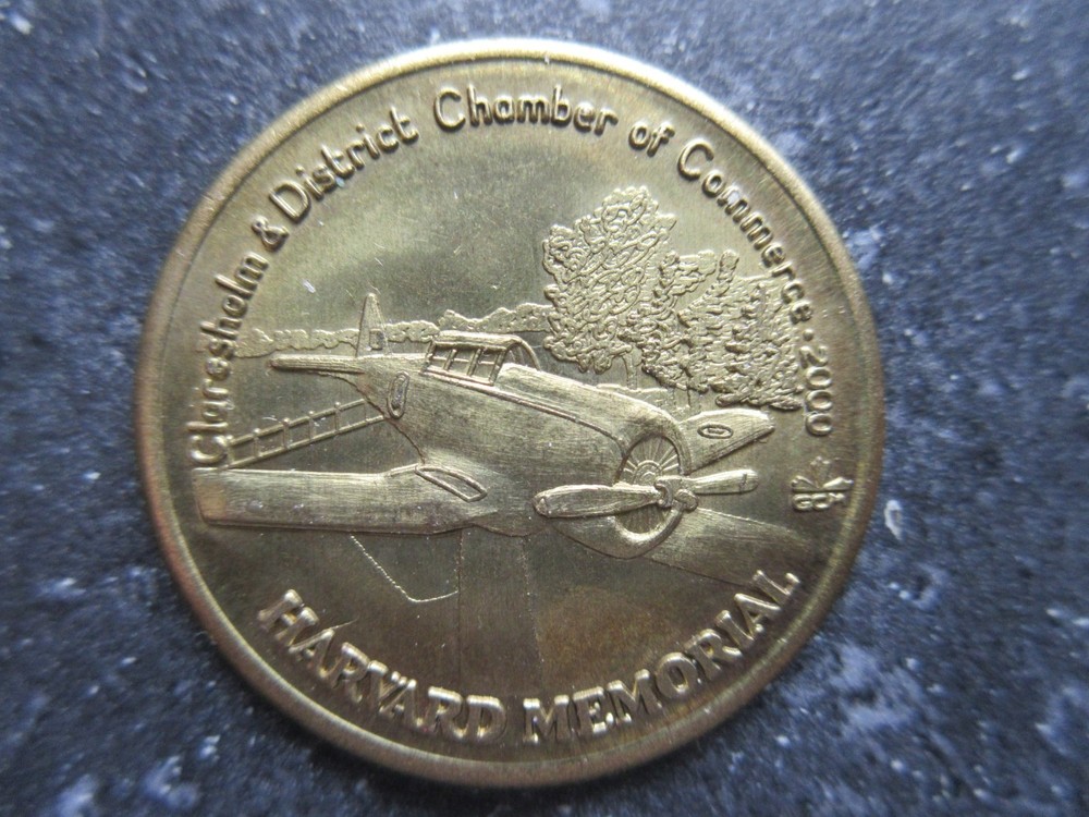 2000 Claresholm $2 Two Dollar Harvard Memorial