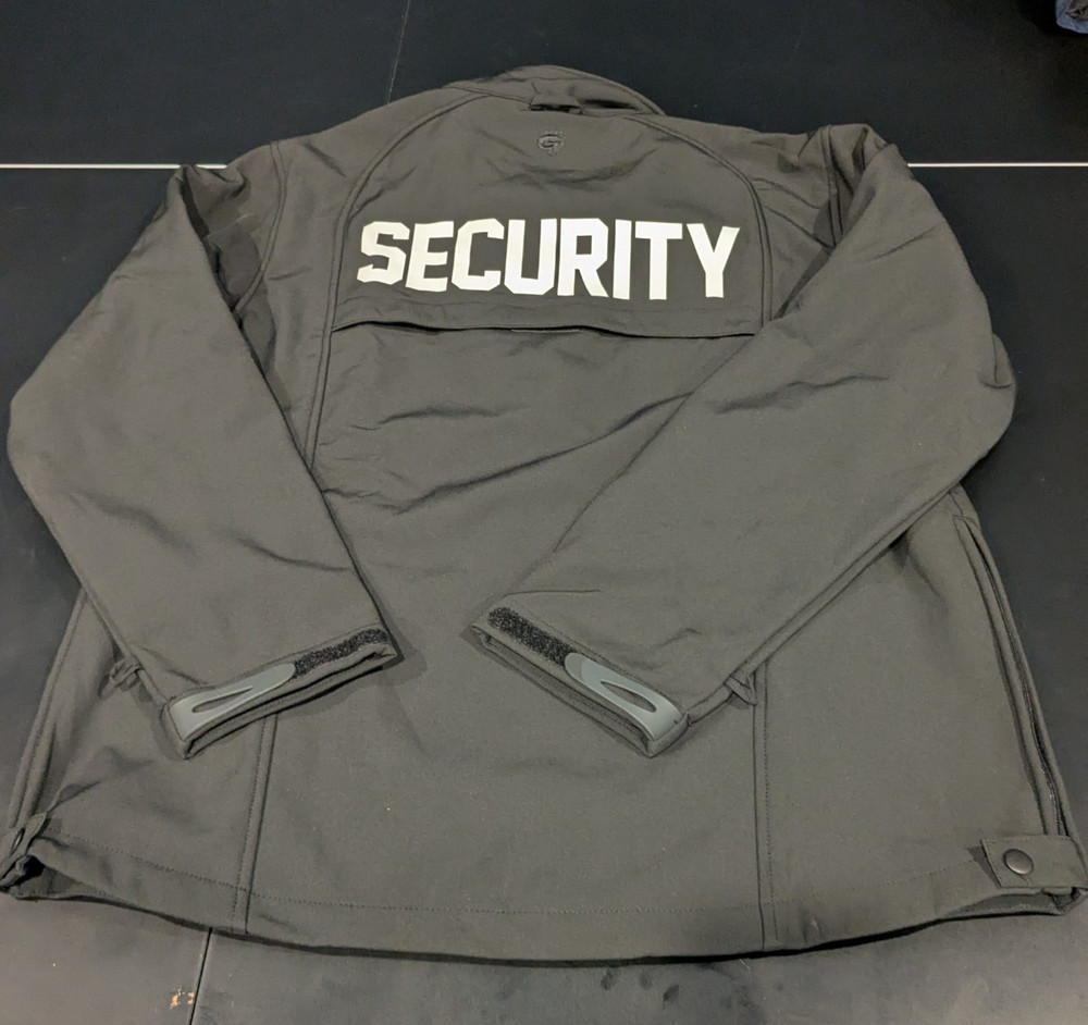 NEW GALLS JA2650 G-TAC SOFT SHELL JACKET MEDIUM SECURITY ON BACK