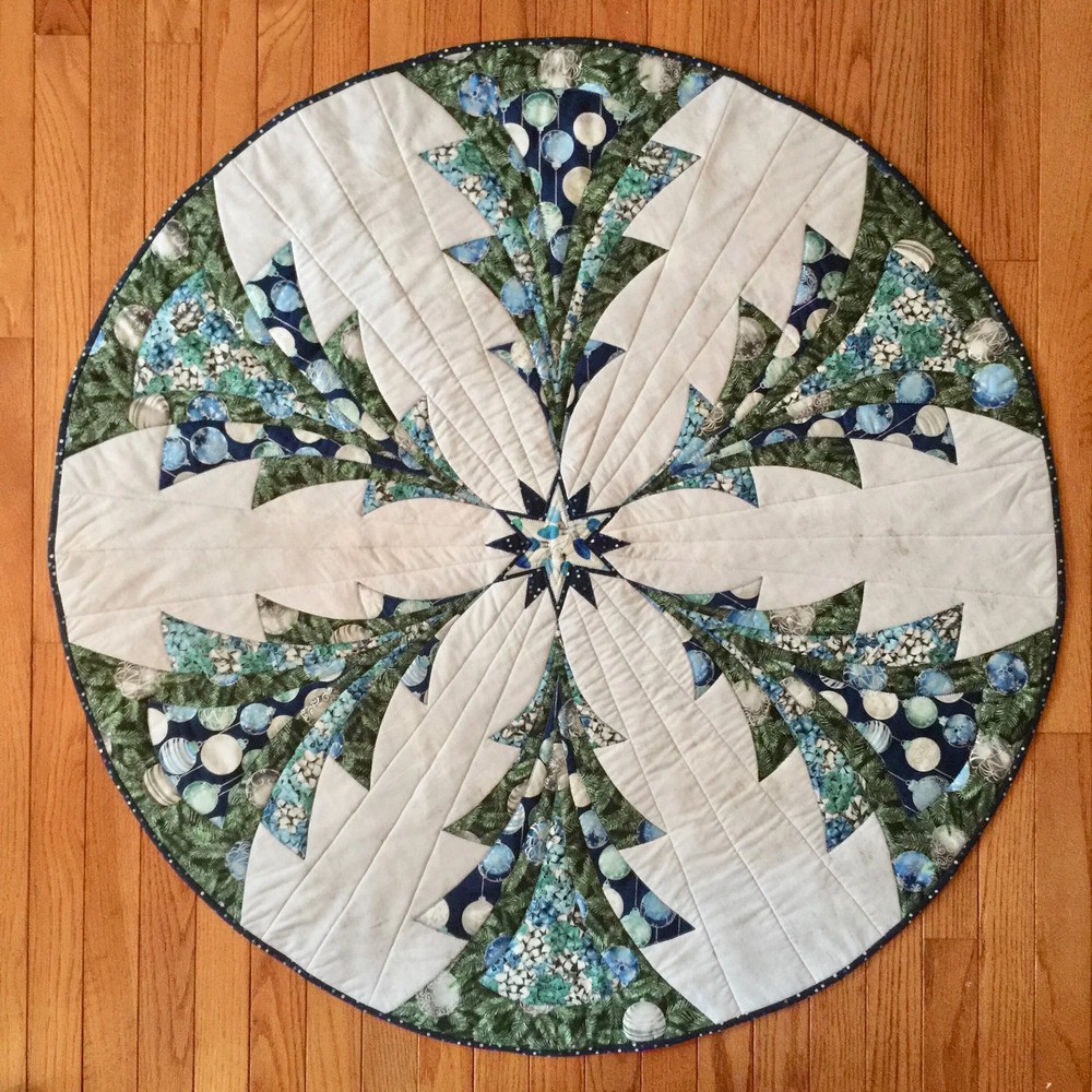 Luminous Table Topper Pattern by Jenice Belling