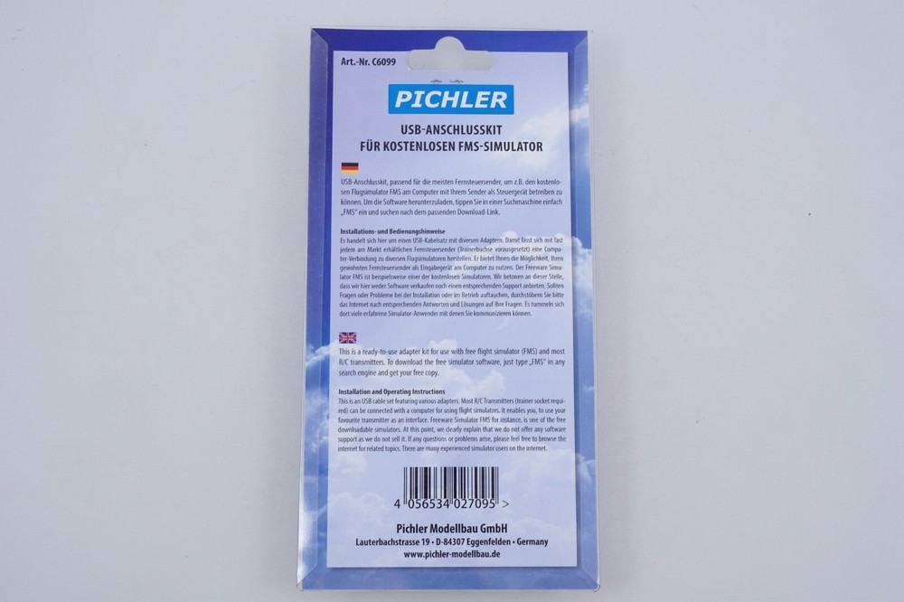 Pichler FSM Flight Simulator Connection Kit C6099 Modeling